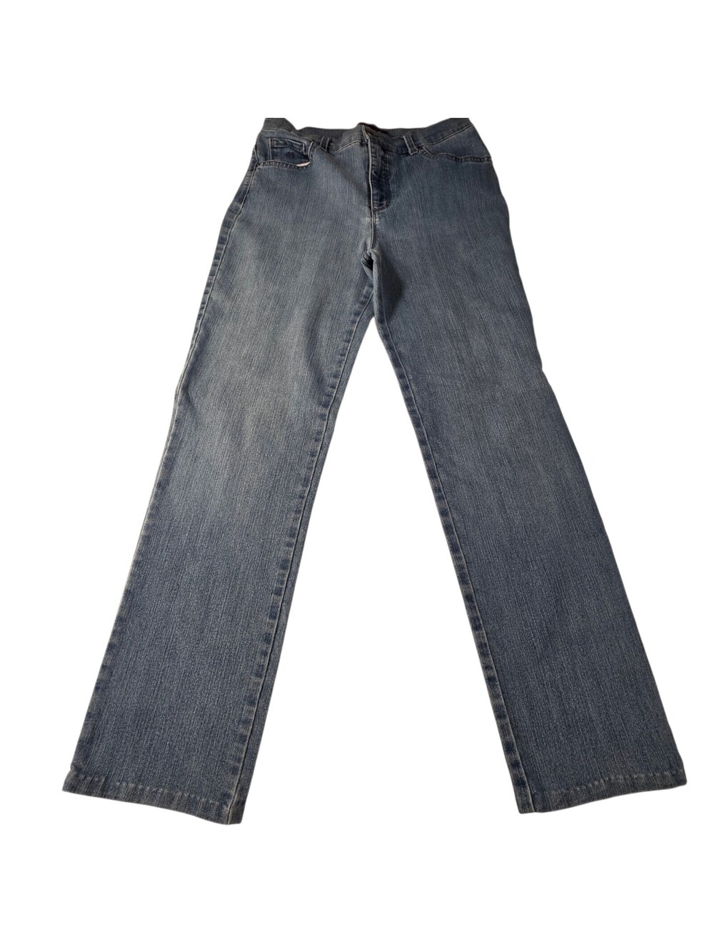 Gloria Vanderbilt Amanda Women's Jeans Size 8 Light Blue Denim